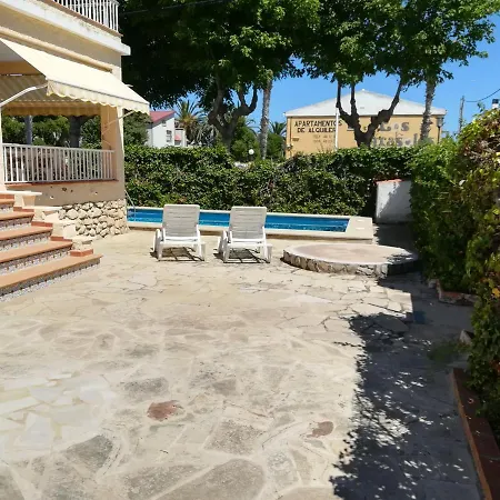 Chalet-villa A 90 M Playa, Wifi Y Piscina Privada Дом отдыха *