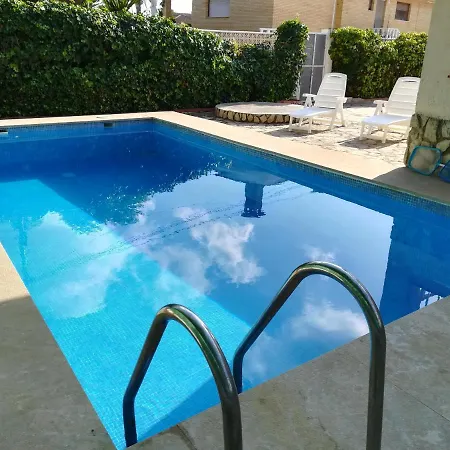 Дом отдыха Chalet-villa A 90 M Playa, Wifi Y Piscina Privada *