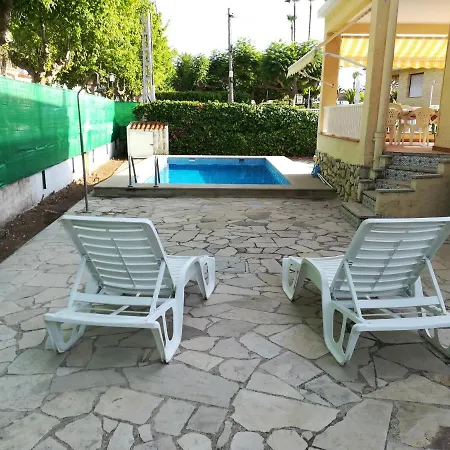 Chalet-villa A 90 M Playa, Wifi Y Piscina Privada Дом отдыха
